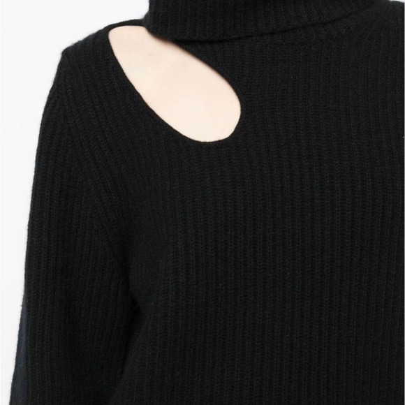 JONATHAN SIMKHAI | Cashmerr Cut-out Turtleneck ❄️ - Picture 8 of 9